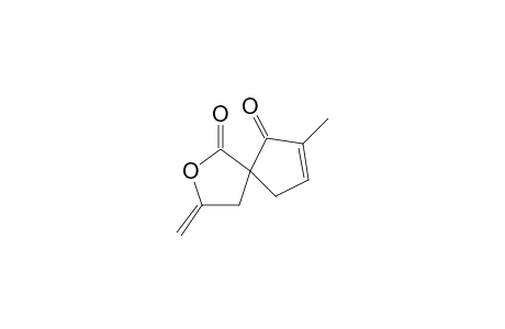 2,2'-Dioxo-5-methylene-3'-methyl-3-oxaspiro[4.4]oct-3'-ene