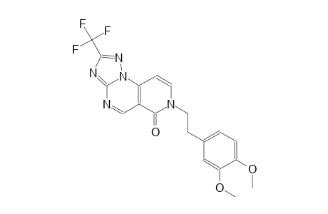 pyrido[3,4-e][1,2,4]triazolo[1,5-a]pyrimidin-6(7H)-one, 7-[2-(3,4-dimethoxyphenyl)ethyl]-2-(trifluoromethyl)-