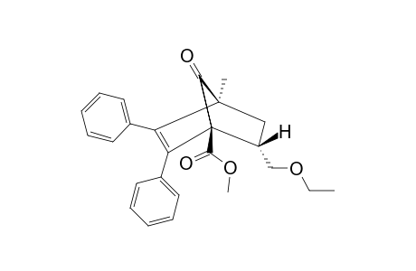 5-ENDO-ETHOXYMETHYL-4-METHOXYCARBONYL-1-METHYL-2,3-DIPHENYLBICYCLO-[2.2.1]-HEPT-2-EN-7-ONE