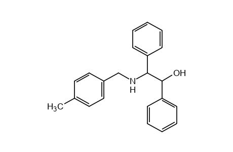 1,2-diphenyl-2-[(p-methylbenzyl)amino]ethanol