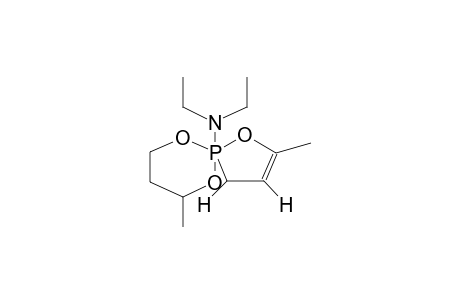 2-(1',3'-BUTYLENEDIOXY-2-DIETHYLAMINO-5-METHYL-1,2-OXAPHOSPHOL-4-ENE