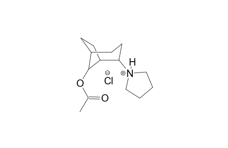 1-[8-(acetyloxy)bicyclo[3.2.1]oct-2-yl]pyrrolidinium chloride