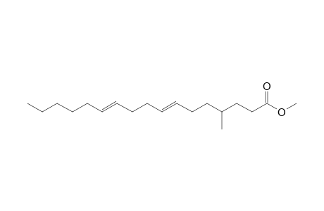 Methyl 4-methyl-7,11-heptadecadienoate
