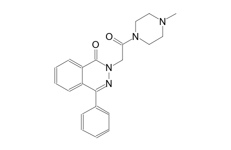 2-[2-(4-methyl-1-piperazinyl)-2-oxoethyl]-4-phenyl-1(2H)-phthalazinone