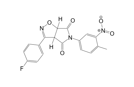 (3aR,6aS)-3-(4-fluorophenyl)-5-(4-methyl-3-nitrophenyl)-3aH-pyrrolo[3,4-d]isoxazole-4,6(5H,6aH)-dione