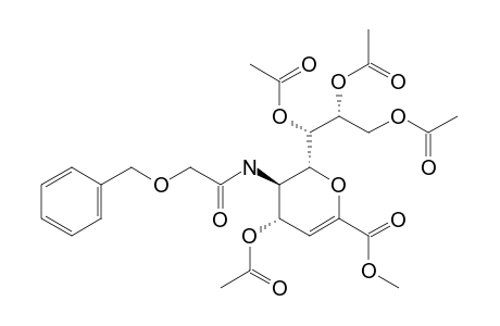 METHYL-4,7,8,9-TETRA-O-ACETYL-2,6-ANHYDRO-5-(BENZYLOXYACETAMIDO)-3,5-DIDEOXY-D-GLYCERO-D-GALACTO-NON-2-ENONATE