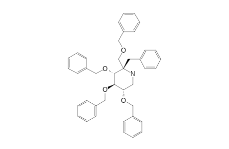 5-BENZYL-2,3,4,6-TETRA-O-BENZYL-DEOXYIDONOJIRIMYCIN