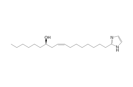 2-[(8Z,11R)-11-Hydroxyheptadec-8-enyl]-1H-imidazole