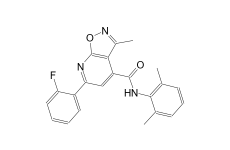 isoxazolo[5,4-b]pyridine-4-carboxamide, N-(2,6-dimethylphenyl)-6-(2-fluorophenyl)-3-methyl-