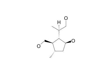 (1S,2S,3R,4S)-2-[(1R)-2-hydroxy-1-methyl-ethyl]-4-methyl-3-methylol-cyclopentan-1-ol