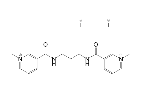 1-methyl-3-{[(3-{[(1-methyl-3-pyridiniumyl)carbonyl]amino}propyl)amino]carbonyl}pyridinium diiodide