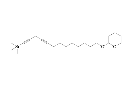 1-Trimethylsilyl-13-(tetrahydropyran-2'-yloxy)trideca-1,4-diyne