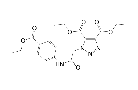 diethyl 1-{2-[4-(ethoxycarbonyl)anilino]-2-oxoethyl}-1H-1,2,3-triazole-4,5-dicarboxylate