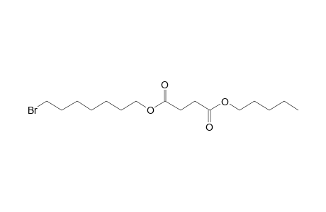 Succinic acid, 7-bromoheptyl pentyl ester