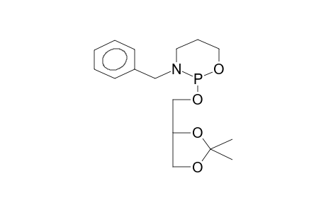2-(1,2-O-ISOPROPYLIDENGLYCERO)-3-BENZYL-1,3,2-OXAZAPHOSPHORINANE