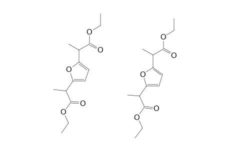 ETHYL-2-[5-(1-ETHOXYCARBONYL-ETHYL)-FURAN-2-YL]-PROPIONATE