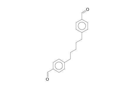 4-[5-(4-Formylphenyl)pentyl]benzaldehyde
