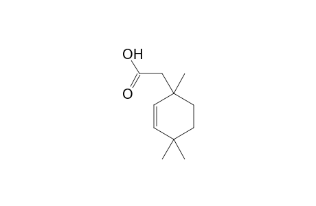 (1,4,4-Trimethyl-cyclohex-2-enyl)-acetic acid
