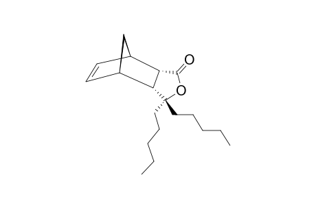 5,5-Dipentyl-4-oxa-endo-tricyclo-[5.2.1.0(2,6)]-dec-8-en-3-one