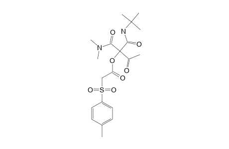 1-(TERT.-BUTYLAMINO)-2-(DIMETHYLCARBAMOYL)-1,3-DIOXO-BUTAN-2-YL-TOSYLACETATE