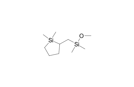 Silacyclopentane, 2-[(methoxydimethylsilyl)methyl]-1,1-dimethyl-