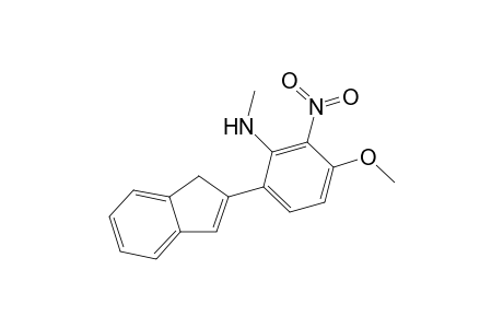 2-(4-Methoxy-2-methylamino-3-nitrophenyl) indene