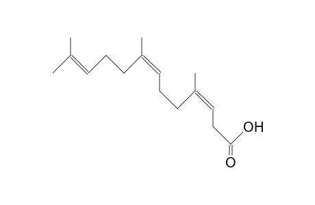 3,7,11-Tridecatrienoic acid, 4,8,12-trimethyl-