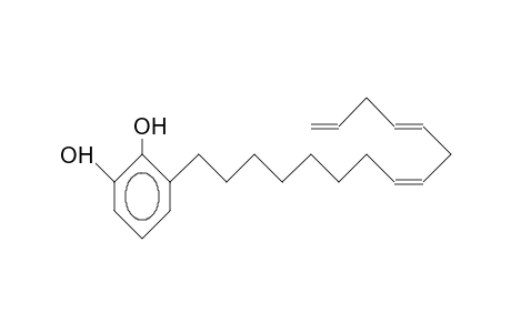 3-(8'Z,11'Z)-Pentadeca-8',11',14'-trienyl-benzene-1,2-diol