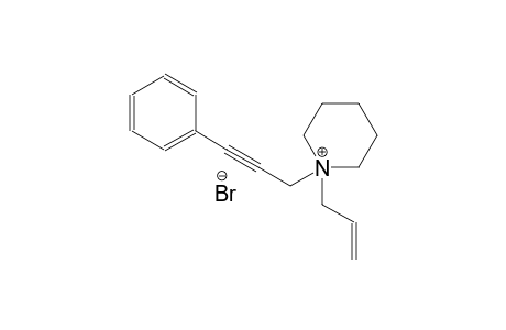 1-allyl-1-(3-phenyl-2-propynyl)piperidinium bromide