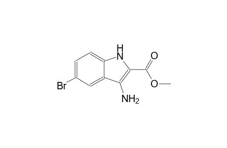 1H-indole-2-carboxylic acid, 3-amino-5-bromo-, methyl ester