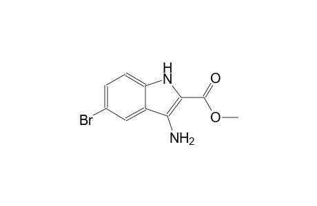 1H-indole-2-carboxylic acid, 3-amino-5-bromo-, methyl ester