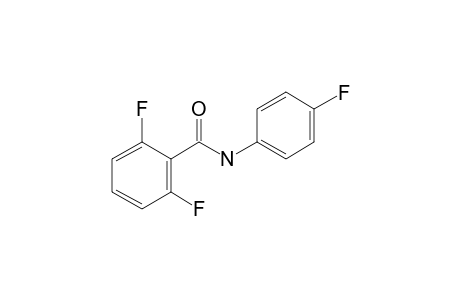 Benzamide, N-(4-fluorophenyl)-2,6-difluoro-