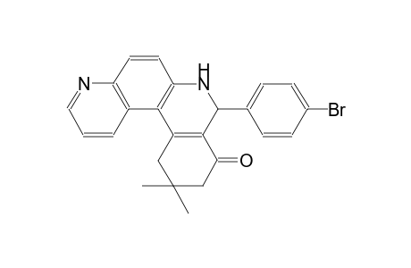 8-(4-Bromophenyl)-11,11-dimethyl-8,10,11,12-tetrahydrobenzo[a][4,7]phenanthrolin-9(7H)-one