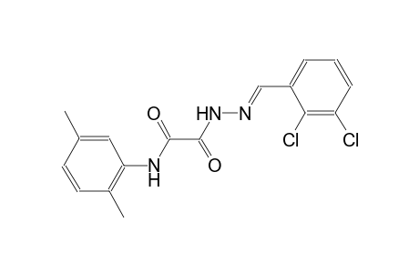 acetic acid, [(2,5-dimethylphenyl)amino]oxo-, 2-[(E)-(2,3-dichlorophenyl)methylidene]hydrazide