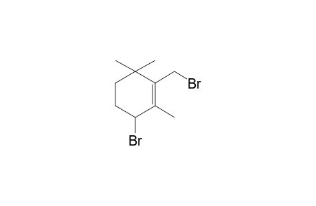 6-bromo-2-(bromomethyl)-1,3,3-trimethylcyclohexene