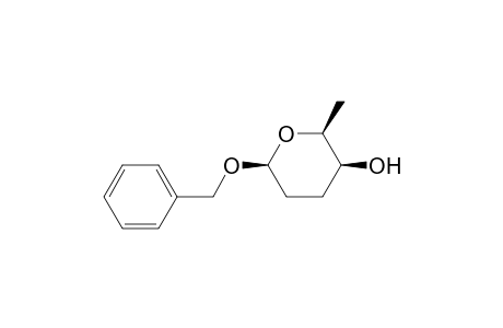 2H-Pyran-3-ol, tetrahydro-2-methyl-6-(phenylmethoxy)-, [2S-(2.alpha.,3.alpha.,6.alpha.)]-