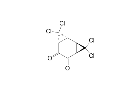 Tricyclo[5.1.0.0(2,4)]octane-5,6-dione, 3,3,8,8-tetrachloro-, (1.alpha.,2.beta.,4.beta.,7.alpha.)-