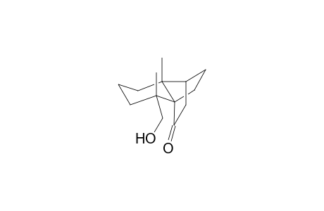 1,5-Dimethyl-5-hydroxymethyltricyclo[4.4.0.2(6,9)]undeca-11-one