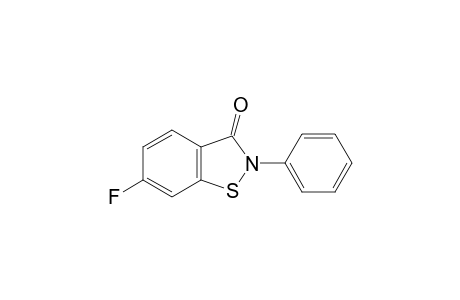 1,2-Benzisothiazol-3(2H)-one, 6-fluoro-2-phenyl-