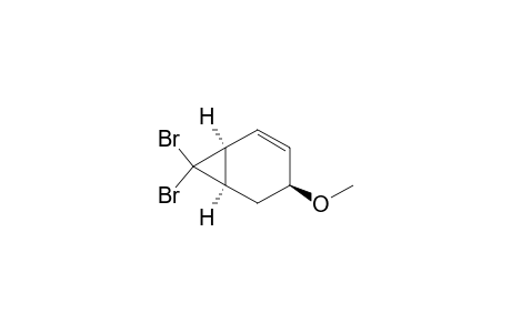 (1.alpha.,4.beta.,6.alpha.)-7,7-dibromo-4-methoxybicyclo[4.1.0]hept-2-ene