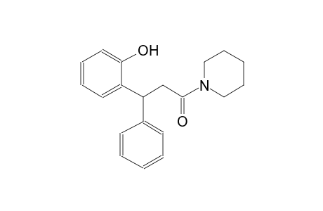 2-[3-oxo-1-phenyl-3-(1-piperidinyl)propyl]phenol