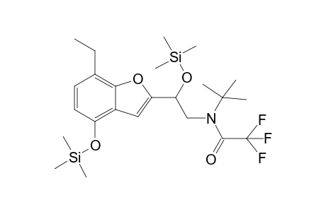 Acetamide, N-(1,1-dimethylethyl)-N-[2-[7-ethyl-4-[(trimethylsilyl)oxy]-2-benzofu ranyl]-2-[(trimethylsilyl)oxy]ethyl]-2,2,2-trifluoro-