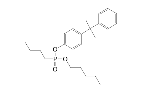 Butylphosphonic acid, pentyl 4-(2-phenylprop-2-yl)phenyl ester