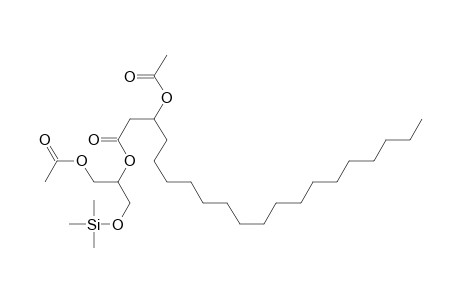 [(Trimethylsilyl)oxymethyl]-[(acetoxymethyl)methyl]3-acetoxy-eicosanoate