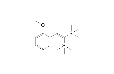 2-(2-Methoxyphenyl)-1,1-bis(trimethylsilyl)ethene