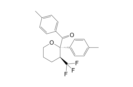 p-Tolyl((2S,3S)-2-(p-tolyl)-3-(trifluoromethyl)tetrahydro-2H-pyran-2-yl)methanone