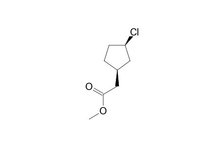 (1R,3R)-Methyl (3'-chlorocyclopentyl)acetate