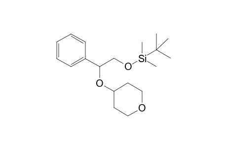 1'-Phenyl-[1'-[tetrahydropyranyl]oxy]-[2'-[[1,1-Dimethylethyl)dimethylsilyl]oxy]ethane