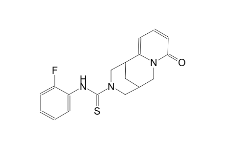 (1S,9R)-N-(2-fluorophenyl)-6-oxo-7,11-diazatricyclo[7.3.1.0~2,7~]trideca-2,4-diene-11-carbothioamide