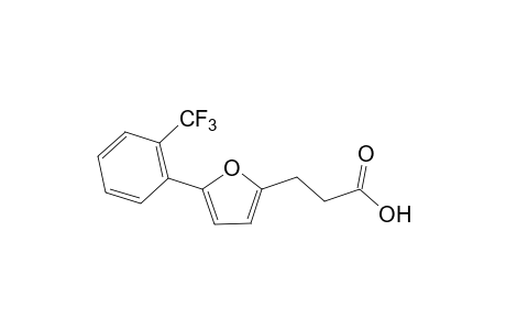 3-{5-[2-(Trifluoromethyl)phenyl]-2-furyl}propanoic acid